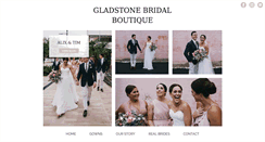 Desktop Screenshot of gladstonebridal.com.au